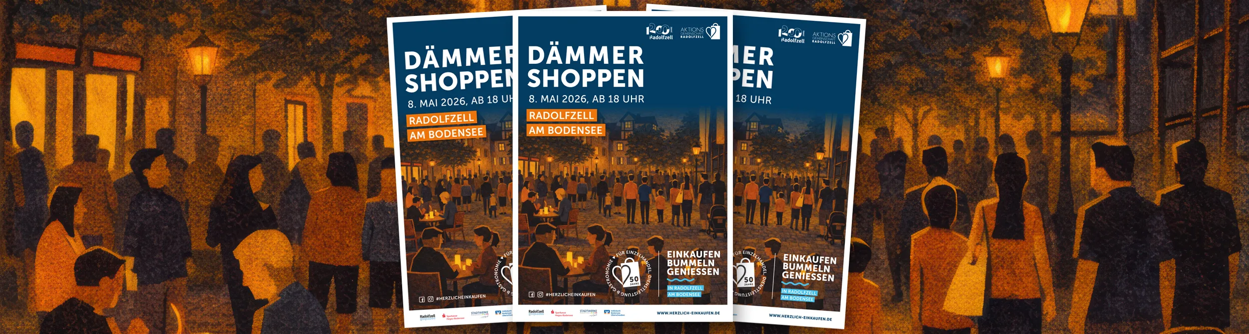 Dämmer Shoppen Radolfzell