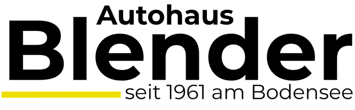Autohaus Blender – Radolfzell am Bodensee Logo des Autohauses Blender in Radolfzell am Bodensee – Autohaus seit 1961 am Bodensee
